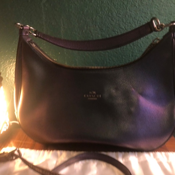 Coach hobo hologram oil slick w/ wallet - Picture 4 of 13